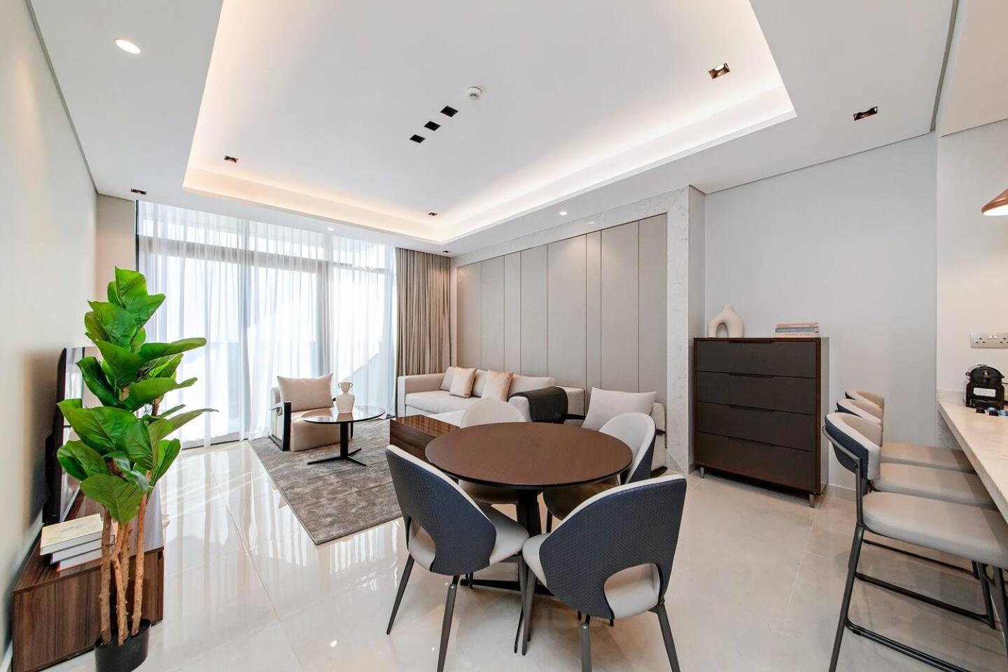 10 Mins To Dubai Mall1Brbusiness Bay Heaven Exterior foto